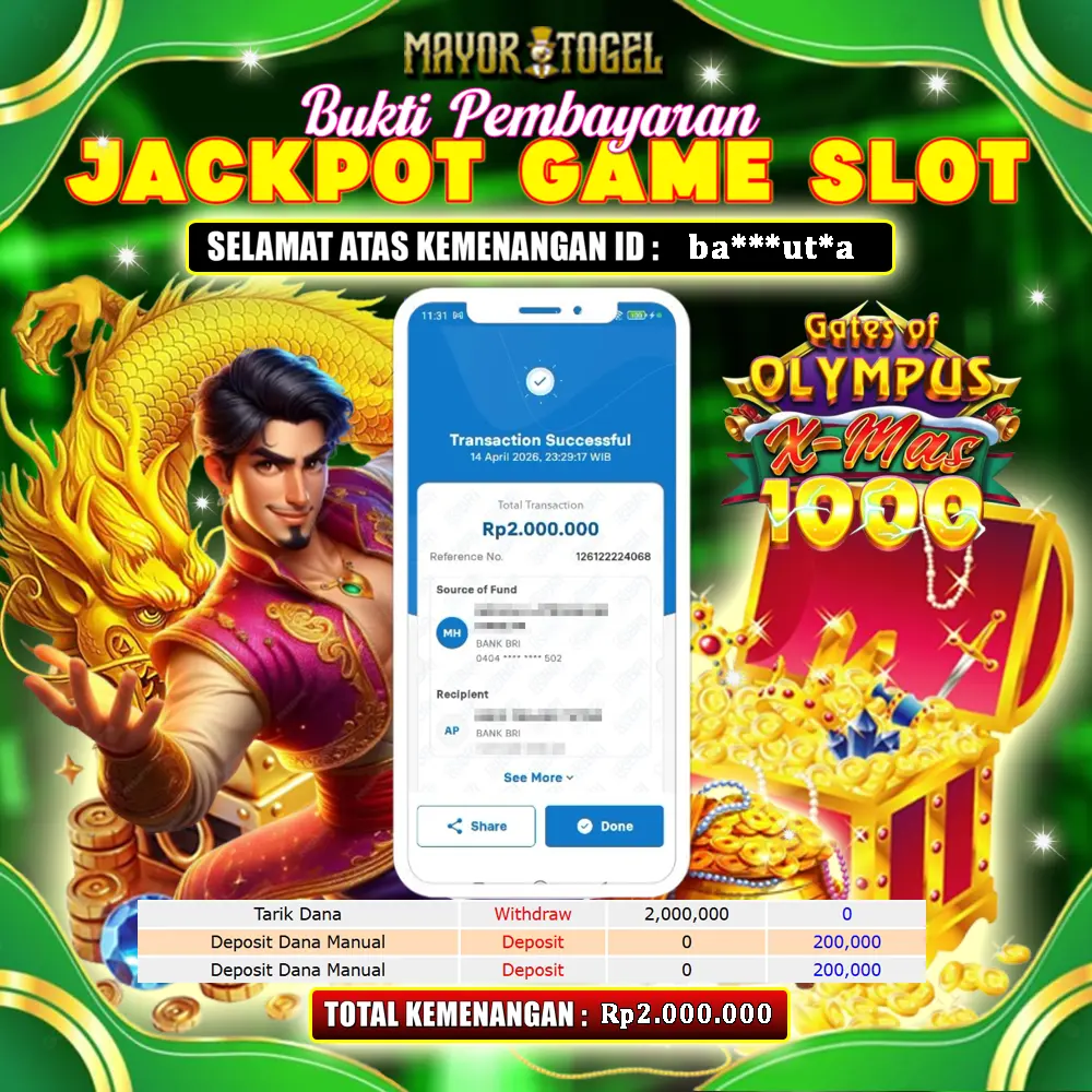 Bukti Jackpot