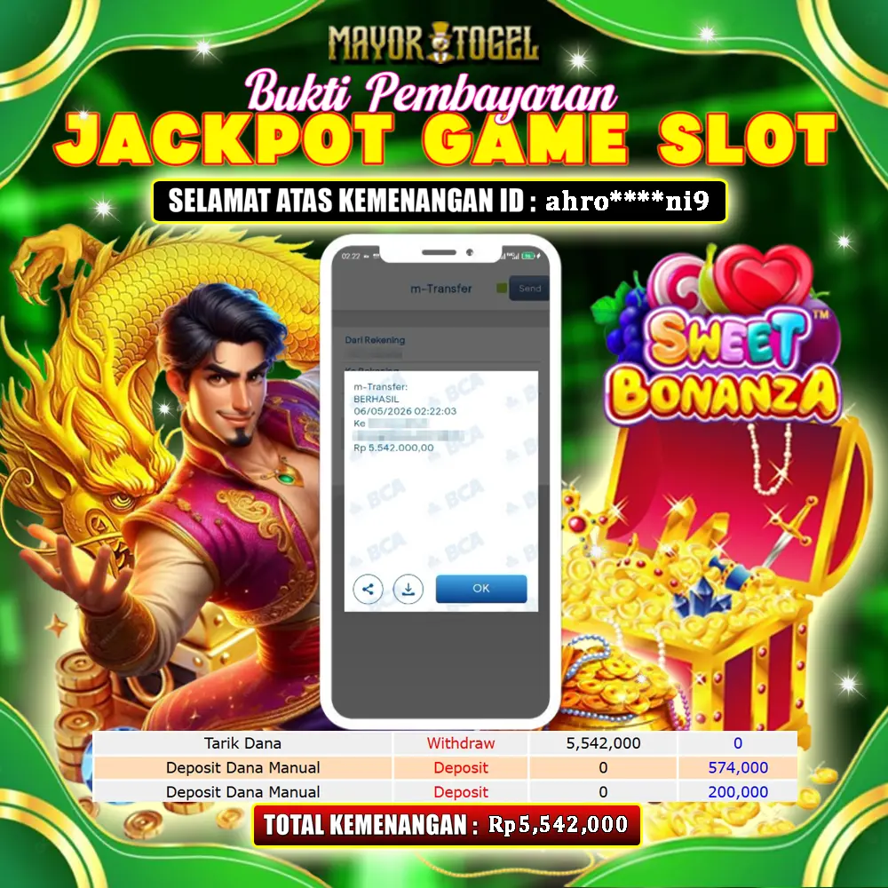 Bukti Jackpot
